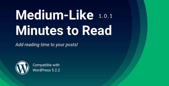 Medium Like Minutes To Read | WordPress Read Time Plugin