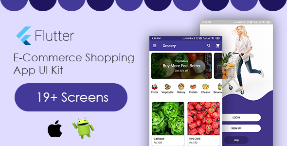 Flutter Grocery App Template