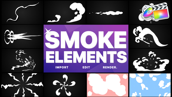 Smoke Elements Pack 05 | FCPX alt