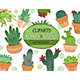 Plants Cactus Clipart - GraphicRiver Item for Sale