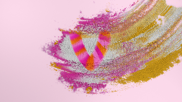 Colorful Particles Logo alt