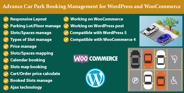 Advance Car Park Booking Management for WooCommerce