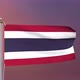 Thailand Flag 4k - VideoHive Item for Sale