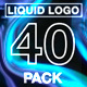 Liquid Logo Reveal (40 in 1 Pack) - VideoHive Item for Sale
