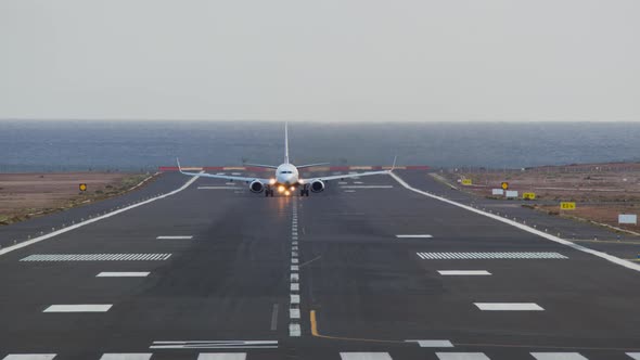 The Plane Takes Off