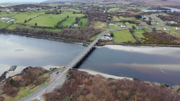 The Bridge To Lettermacaward in County Donegal - Ireland