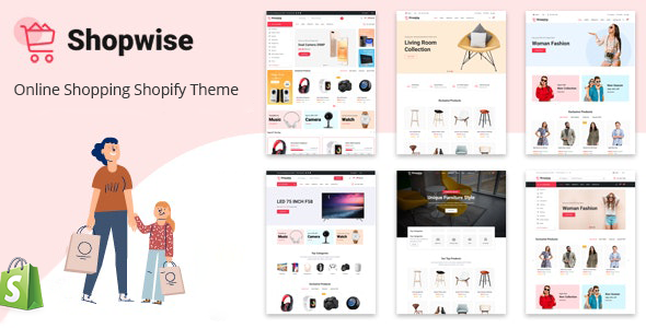 Shopwise - Shopify Theme with Color Swatches