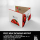 Retail Video Wrap Brochure Packaging Mockup - GraphicRiver Item for Sale