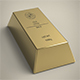 Gold ingot - 3DOcean Item for Sale