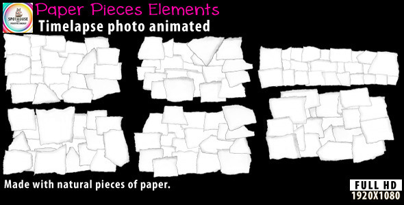 Paper Pieces Elements