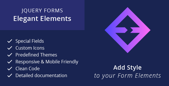 jQuery Forms - Elegant Elements
