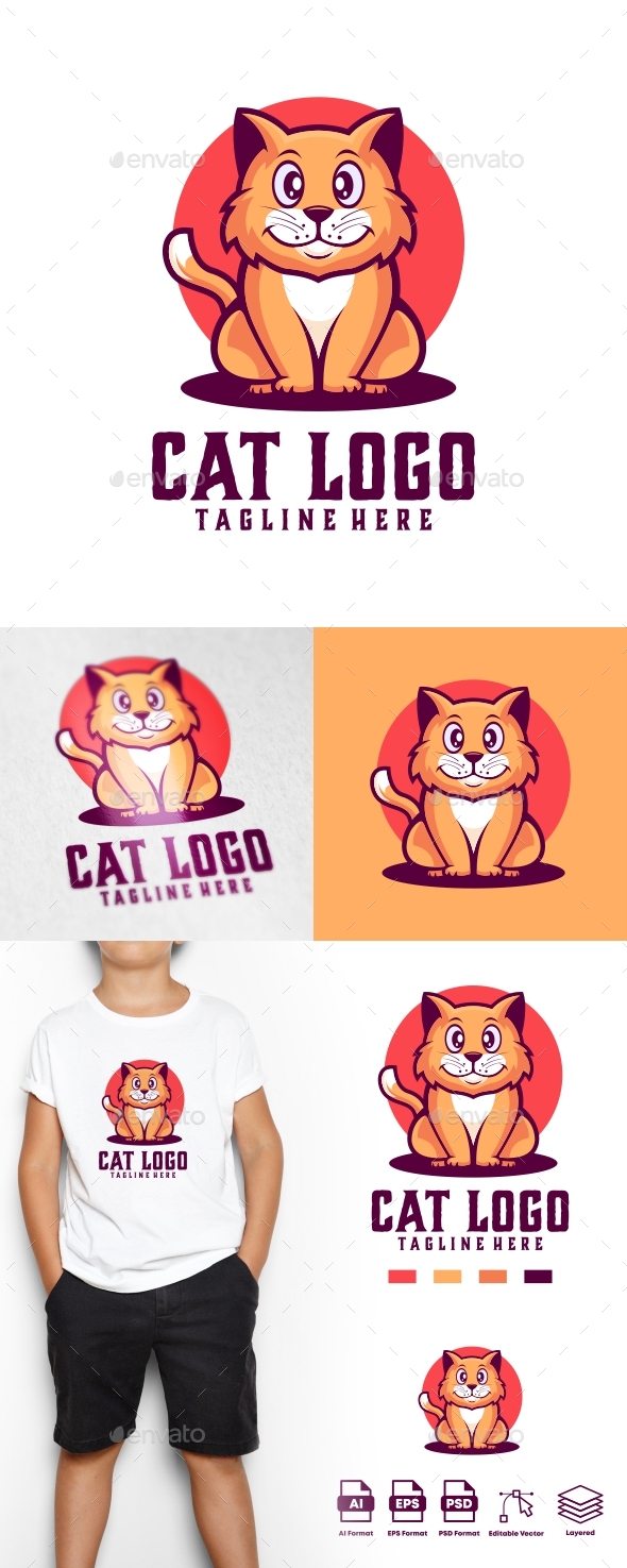 Cat Logo Templates