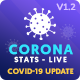 Corona Stats - COVID-19 Coronavirus Live Stats & Widgets for WordPress - CodeCanyon Item for Sale
