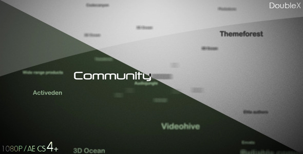 Word Cloud Logo Reveal