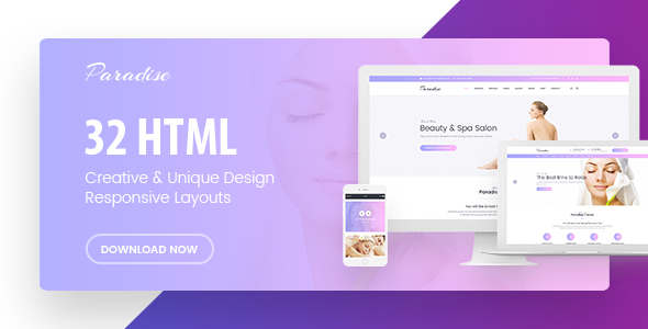 Paradise - Multipurpose HTML Template