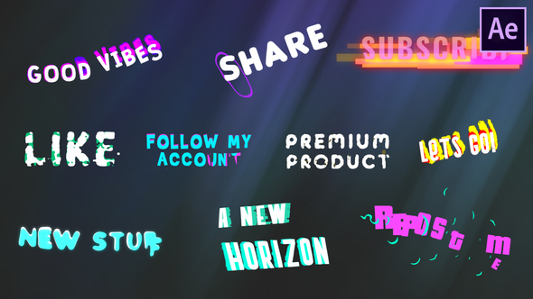 Creative Titles Pack | After Effects alt