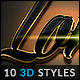 10 3D Styles vol. 27 - GraphicRiver Item for Sale