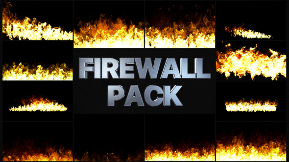 Fire Walls Pack | Premiere Pro MOGRT