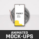 Animated Galaxy Note 20 Mockup - GraphicRiver Item for Sale