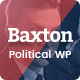 Baxton - Political WordPress Theme - ThemeForest Item for Sale