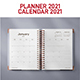 Planner and Calendar 2021 - GraphicRiver Item for Sale