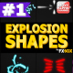 Explosion Shapes | Motion Graphics - VideoHive Item for Sale