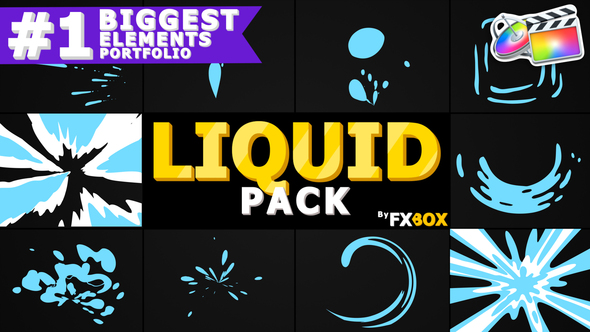 Abstract Liquid Shapes | FCPX alt