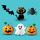 Halloween Elements Collection Vector - GraphicRiver Item for Sale