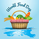 World Food Day Vector - GraphicRiver Item for Sale