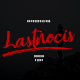 Lastnocis - Brush Font - GraphicRiver Item for Sale