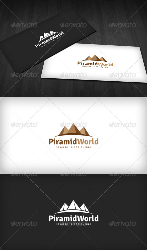 Pyramid World Logo