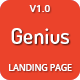Genius - Premium HTML Landing Page Template - ThemeForest Item for Sale