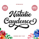 Natalie Caydence - Modern Script - GraphicRiver Item for Sale