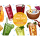 Fresh Summer Drinks - GraphicRiver Item for Sale