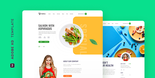 Foolivery – Health Food Template for XD