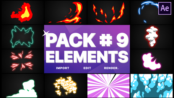 Flash FX Elements Pack 09 | After Effects alt