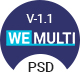 Wemulti - Multipurpose PSD Template - ThemeForest Item for Sale