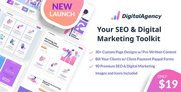 SEOWP | SEO & Digital Marketing HTML5 Template