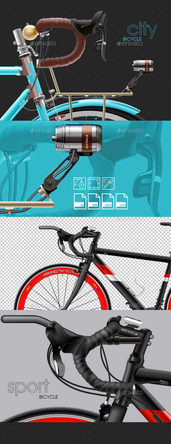 Vector Illustration of a Bicycle