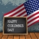 Columbus Day with Usa Flag - GraphicRiver Item for Sale