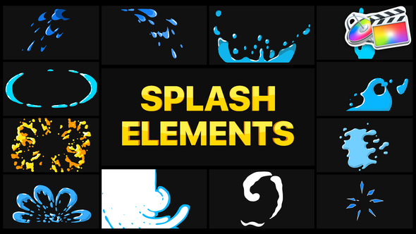 Splash Elements | FCPX alt