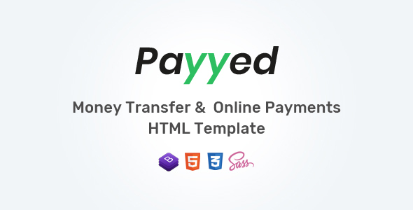 Payyed - Money Transfer and Online Payments HTML Template