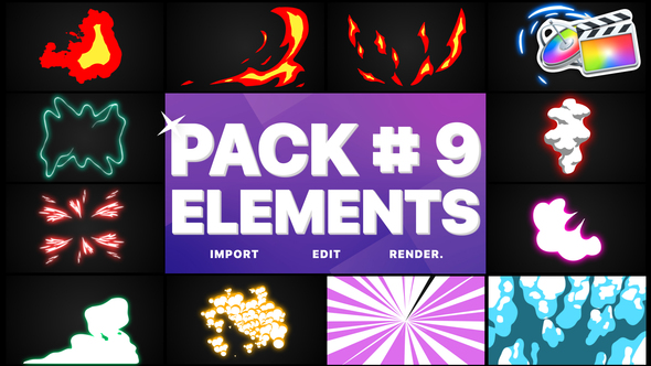 Flash FX Elements Pack 09 | FCPX alt