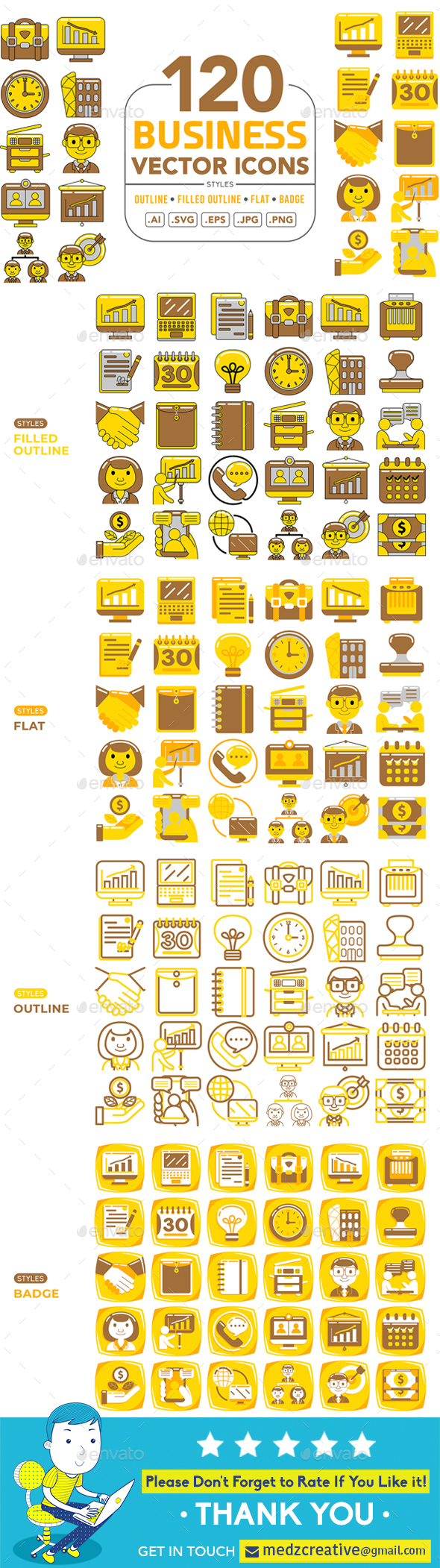 Business Vector Icons