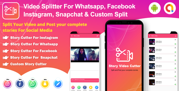 Video Splitter - Video Splitter for social media, Video Status splitter (sdk - 29)