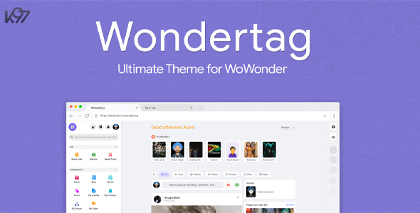 Wondertag - The Ultimate WoWonder Theme