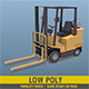Forklift Truck - 3DOcean Item for Sale
