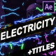 Cartoon Electricity And Titles | After Effects - VideoHive Item for Sale