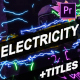 Cartoon Electricity And Titles | Premiere Pro MOGRT - VideoHive Item for Sale