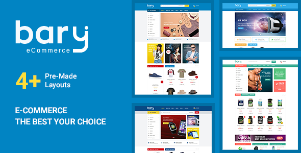Bary - Responsive eCommerce HTML Template